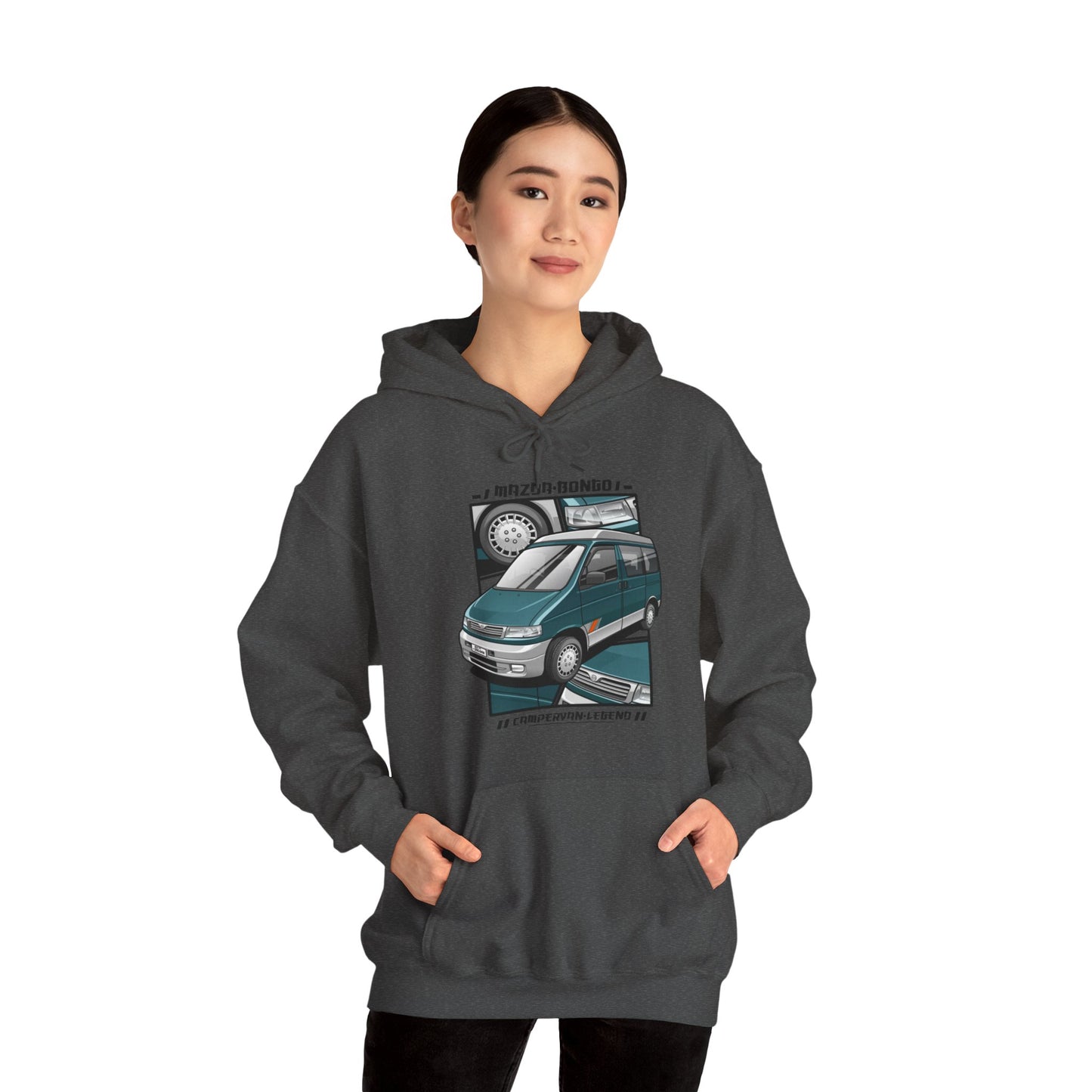 Mazda Bongo Unisex Heavy Blend™ Hooded Sweatshirt
