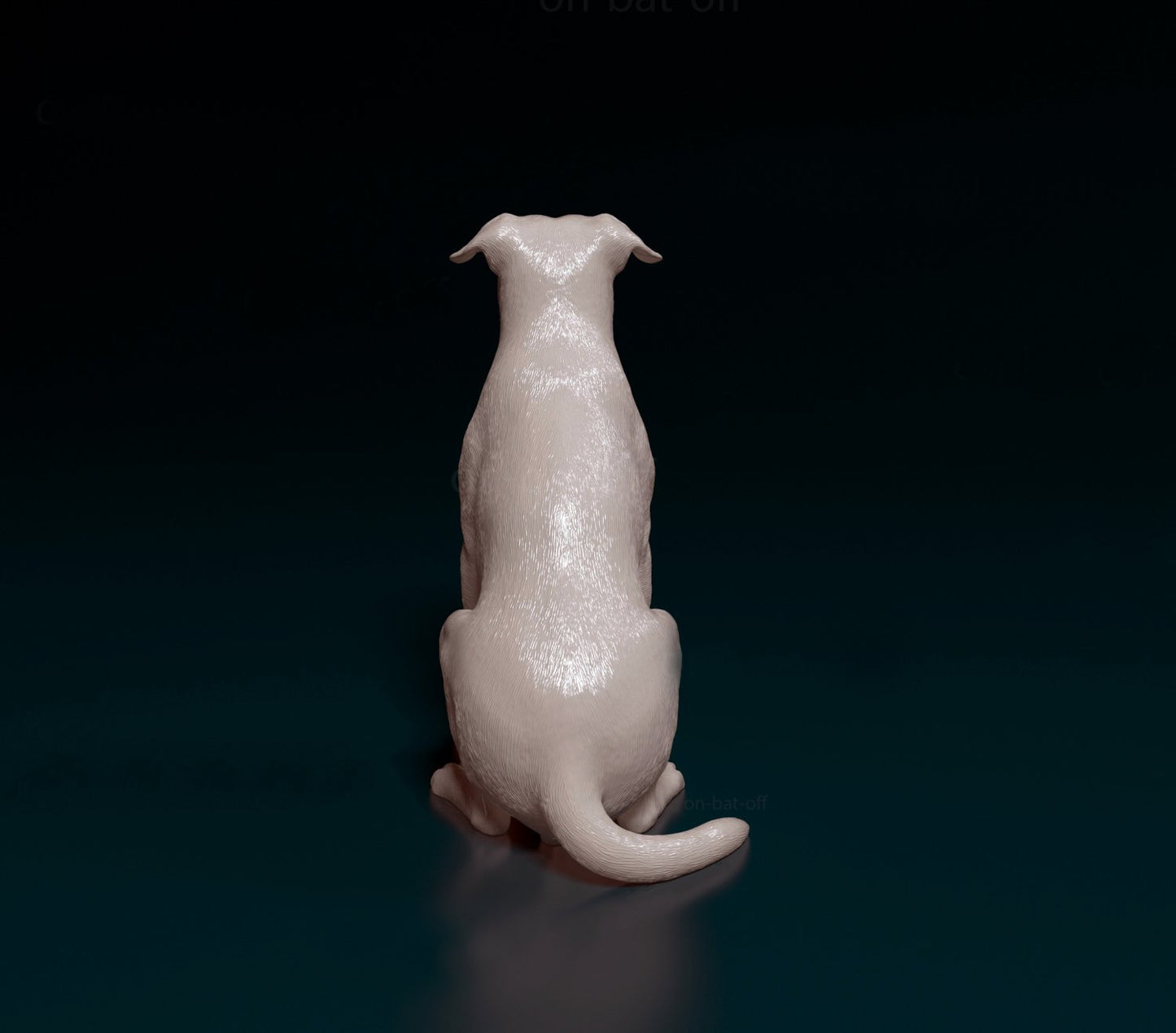 American bulldog artist resin - white resin ready to prep / paint ALL SCALES