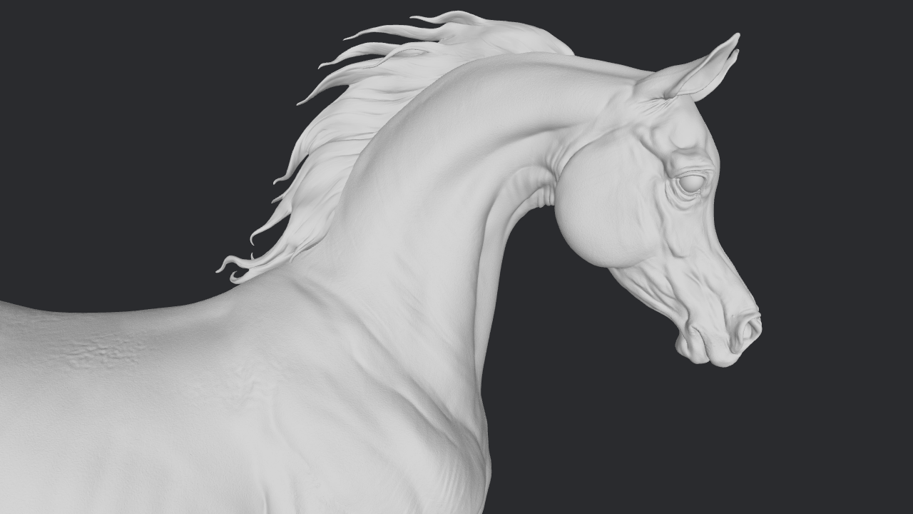 Rebellion - Prancing Arabian - white resin - ready to prep / paint - many options