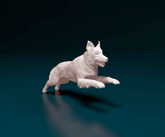 Aussie running artist resin - white resin ready to prep / paint ALL SCALES
