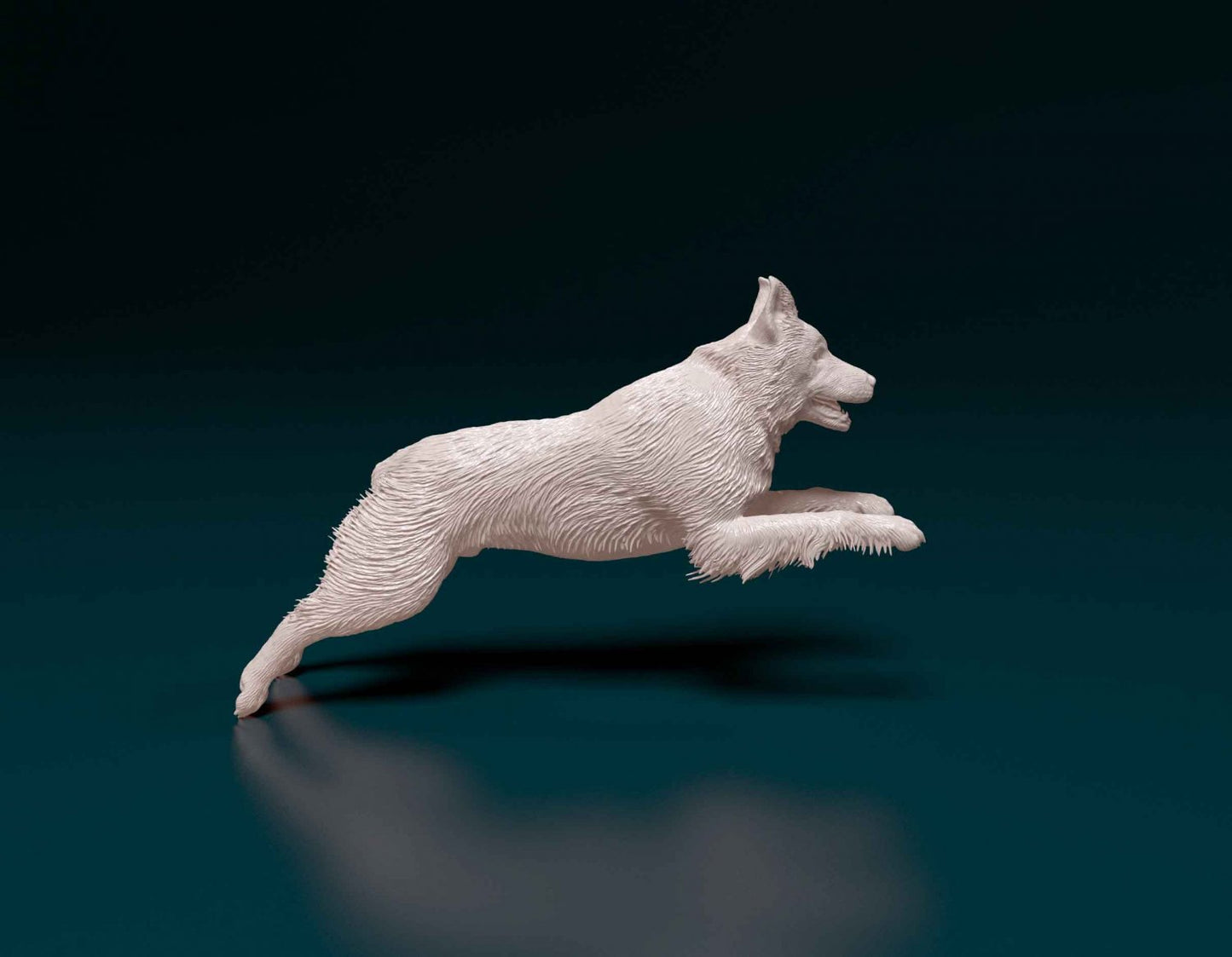 Aussie running artist resin - white resin ready to prep / paint ALL SCALES