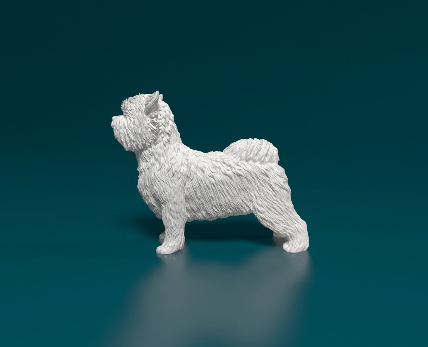 biewer yorkshire terrier artist resin - white resin ready to prep / paint ALL SCALES