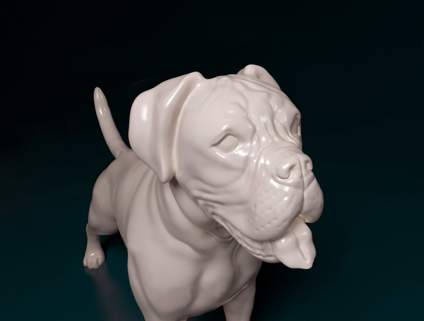 Boxer artist resin - white resin ready to prep / paint ALL SCALES
