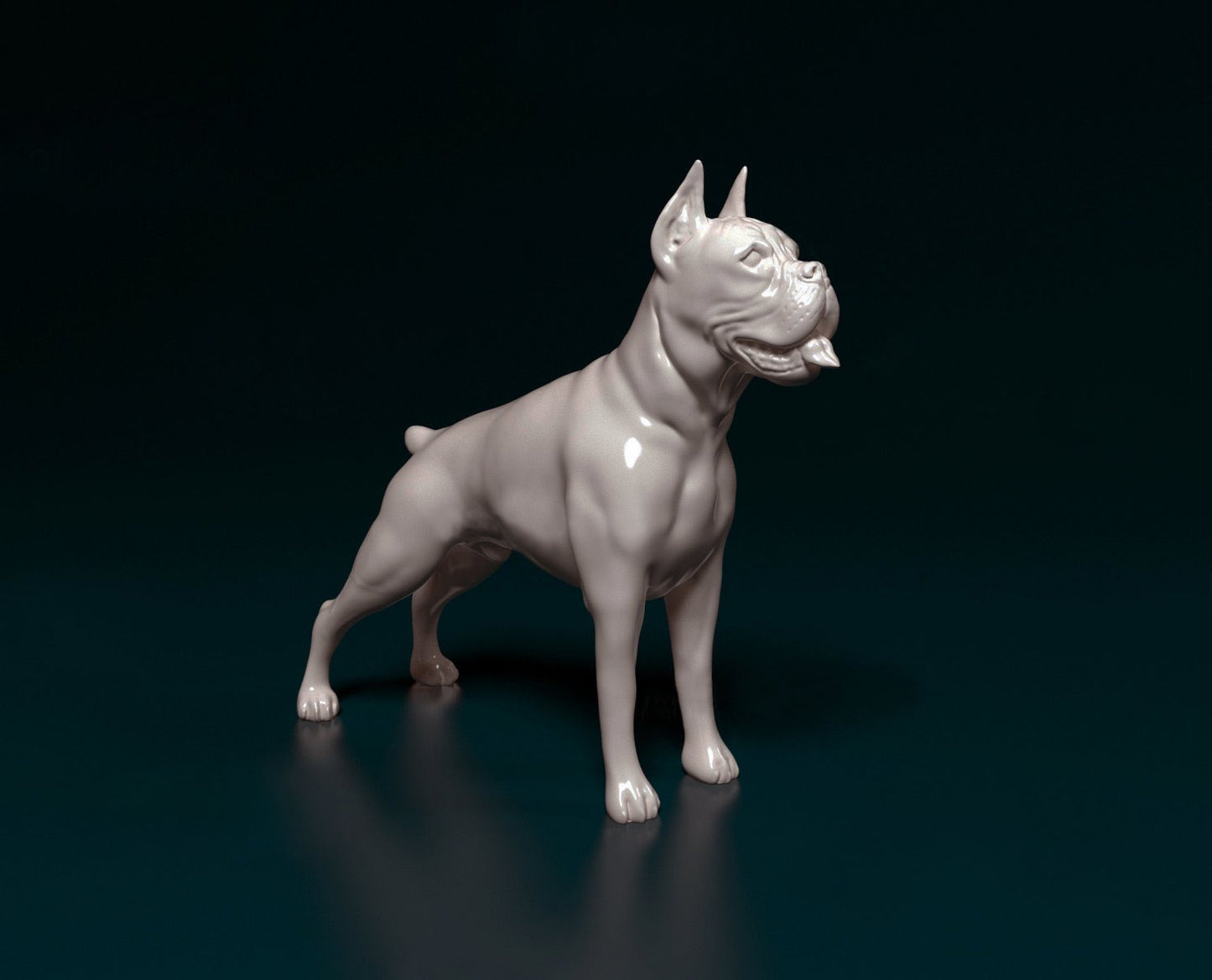 Boxer artist resin - white resin ready to prep / paint ALL SCALES