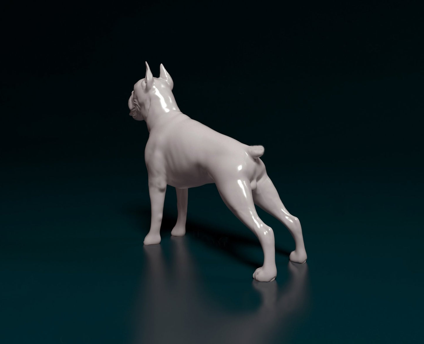 Boxer artist resin - white resin ready to prep / paint ALL SCALES