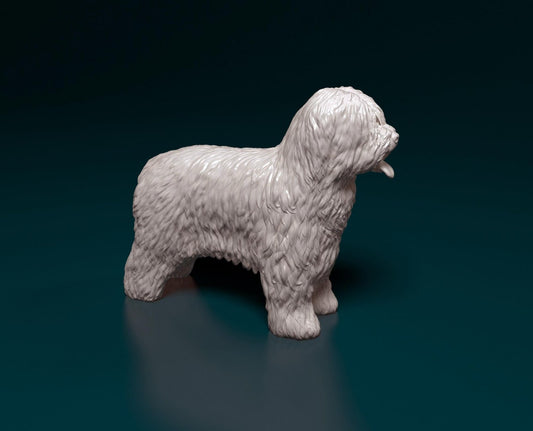 Briard artist resin - white resin ready to prep / paint ALL SCALES