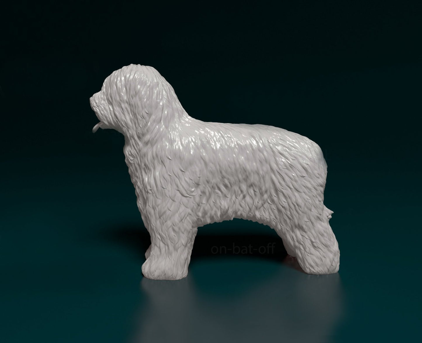 Briard artist resin - white resin ready to prep / paint ALL SCALES
