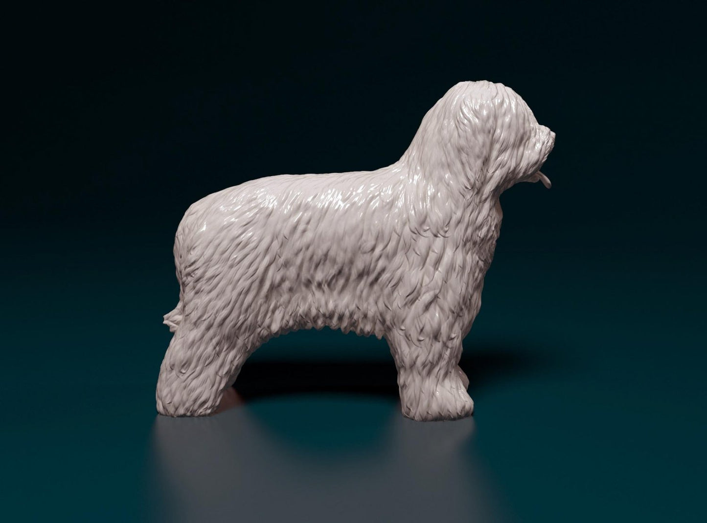 Briard artist resin - white resin ready to prep / paint ALL SCALES