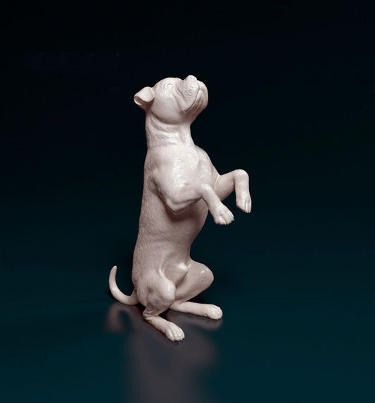 Cane Corso 3 artist resin - white resin ready to prep / paint ALL SCALES