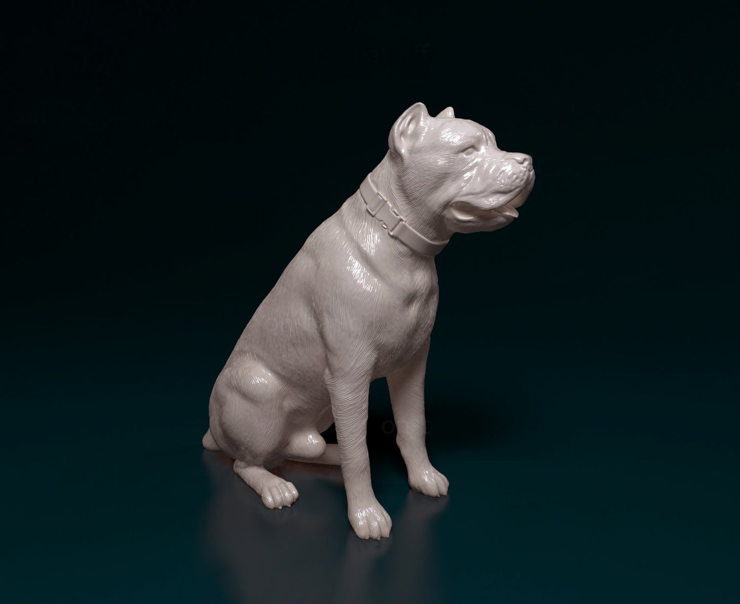 Cane Corso 4 artist resin - white resin ready to prep / paint ALL SCALES