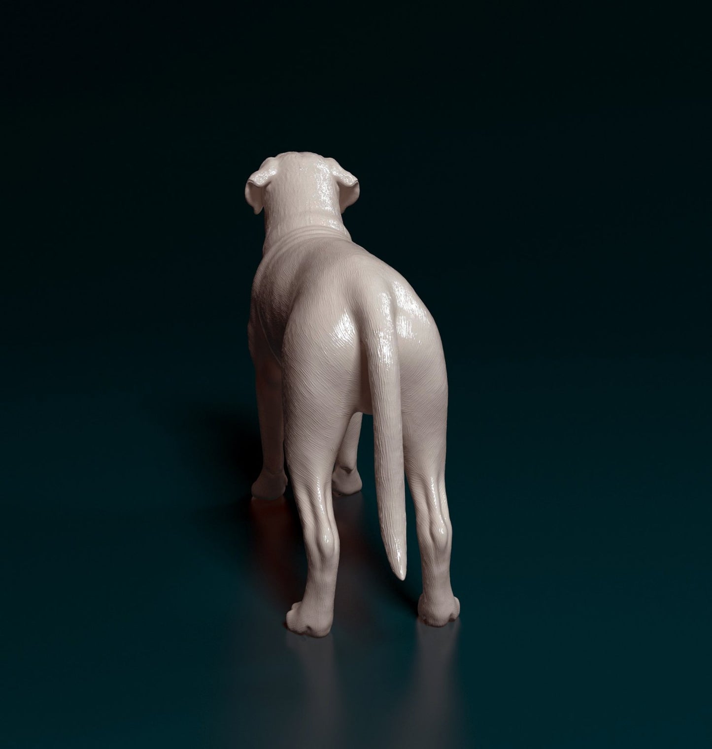 English mastiff artist resin - white resin ready to prep / paint ALL SCALES
