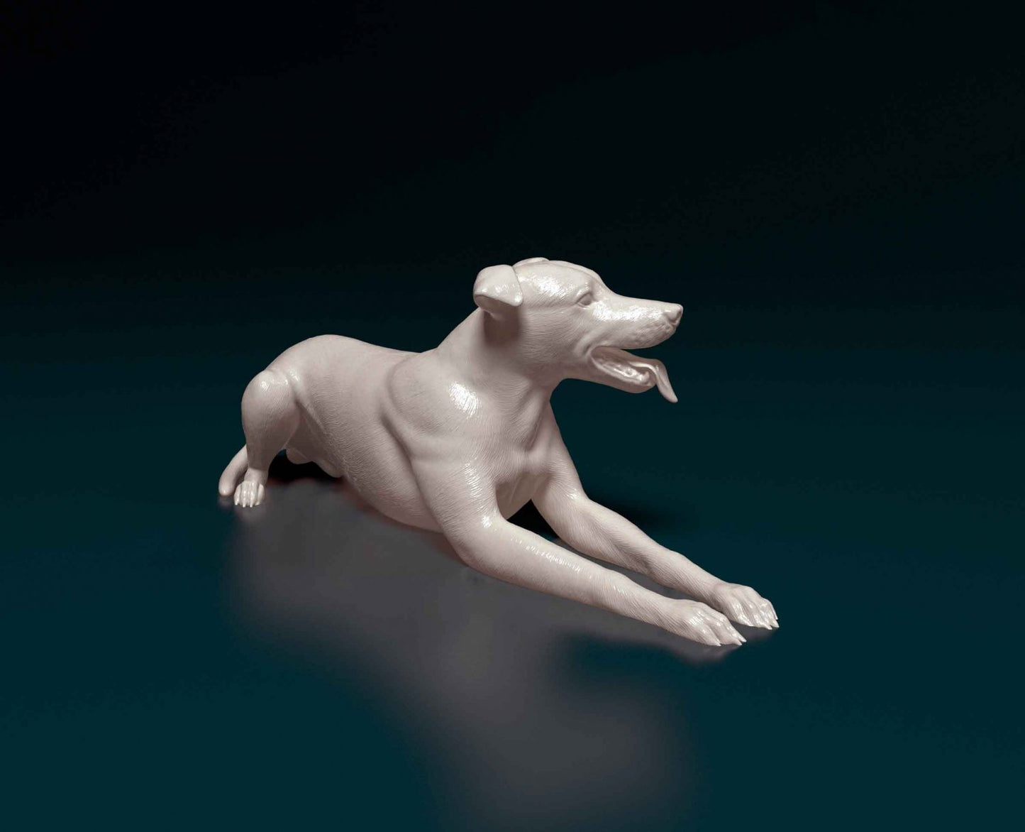 Greyhound artist resin - white resin ready to prep / paint ALL SCALES