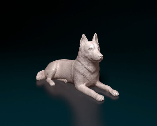 Husky artist resin - white resin ready to prep / paint ALL SCALES
