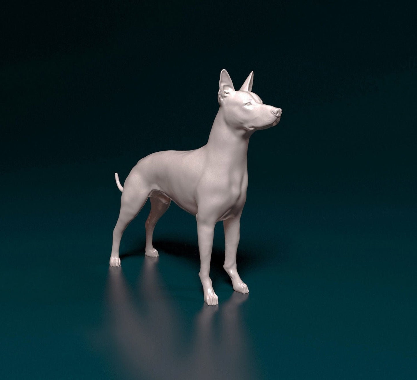 xoloitzcuintle artist resin - white resin ready to prep / paint ALL SCALES