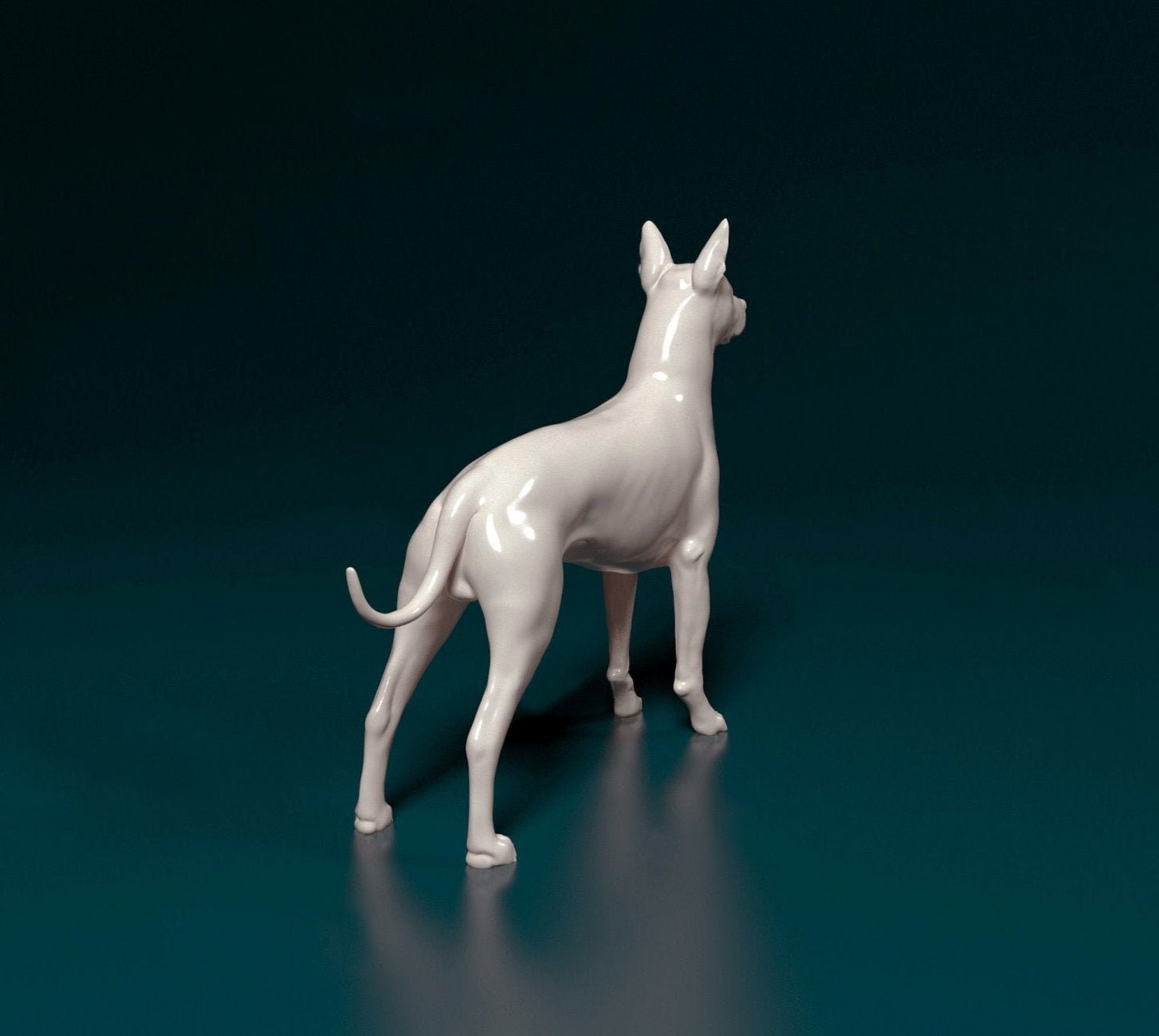 xoloitzcuintle artist resin - white resin ready to prep / paint ALL SCALES