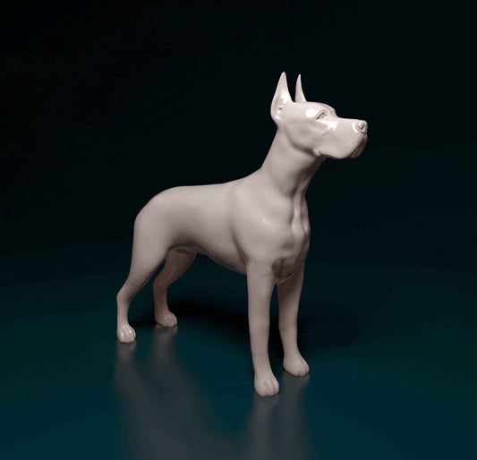 Great dane artist resin - white resin ready to prep / paint ALL SCALES