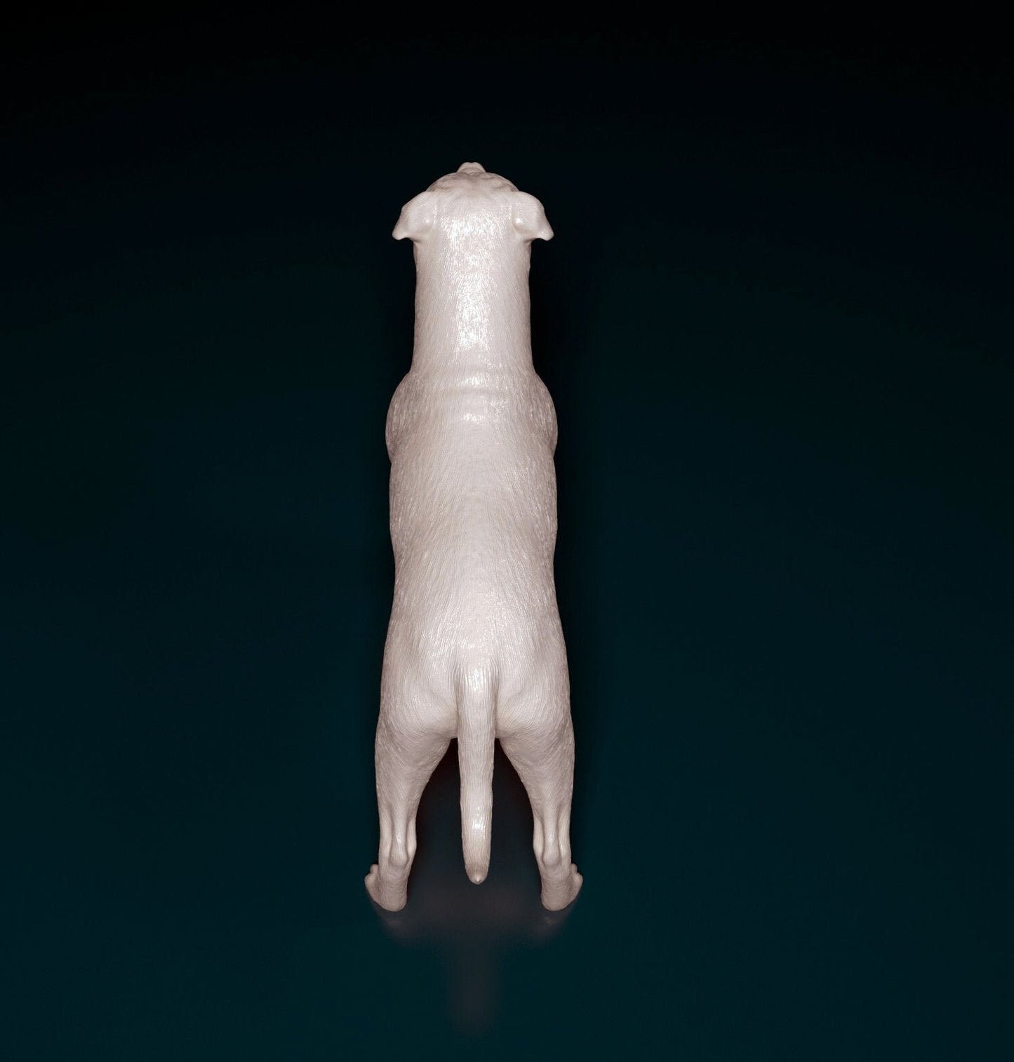 Staffordshire bull terrier dog artist resin - white resin ready to prep / paint ALL SCALES
