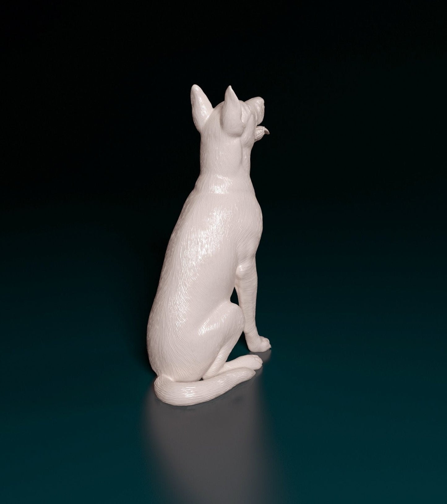 Malinois artist resin - white resin ready to prep / paint ALL SCALES sculpture / figurine