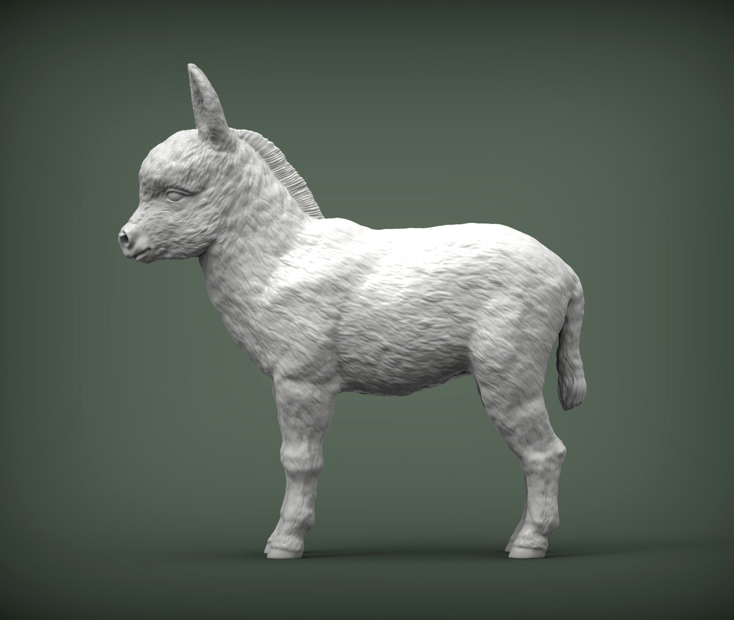 Donkeyzilla - white resin ready to paint