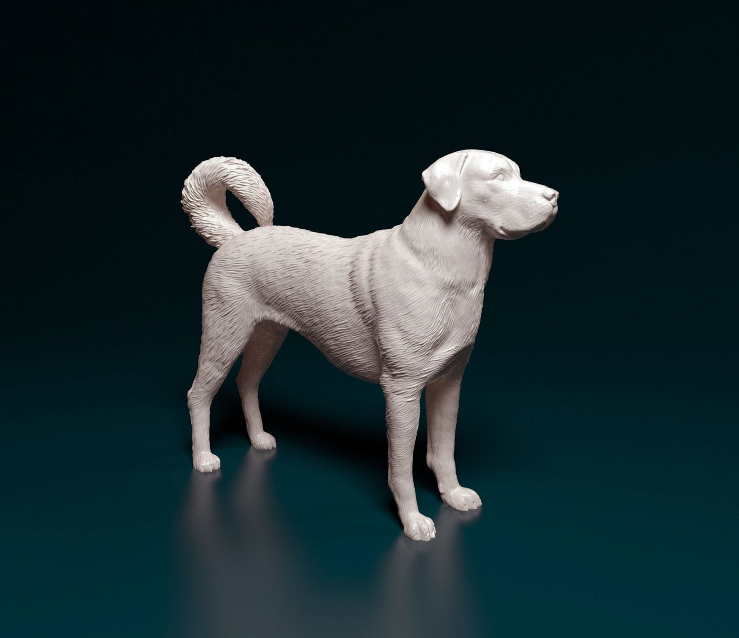 Kangal sherpherd artist resin - white resin ready to prep / paint ALL SCALES