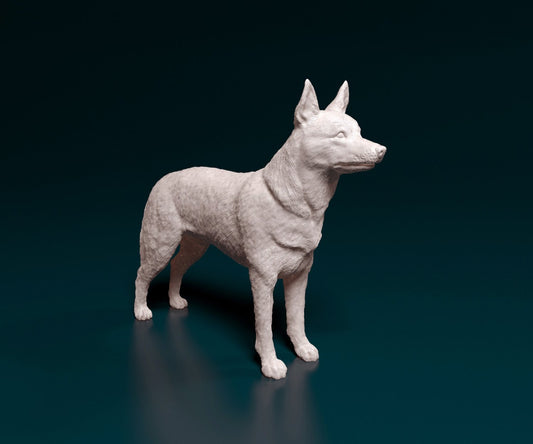 Kelpie artist resin - white resin ready to prep / paint ALL SCALES