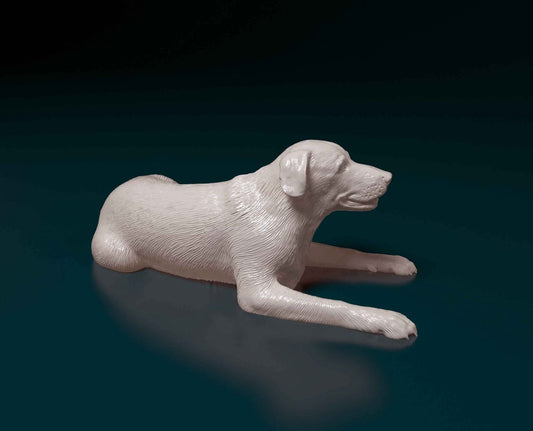 Labrador artist resin - white resin ready to prep / paint ALL SCALES