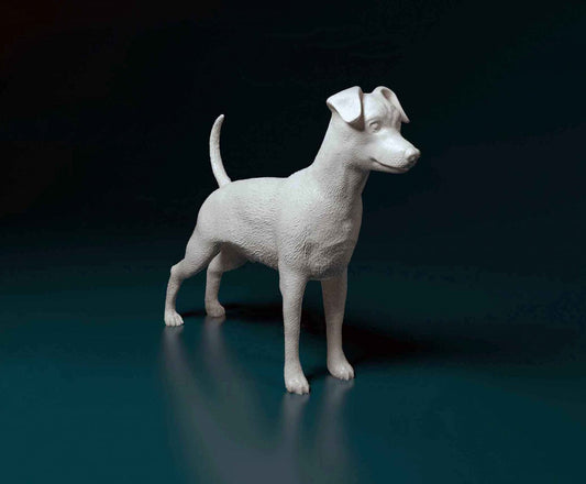 Minature Pinscher artist resin - white resin ready to prep / paint ALL SCALES