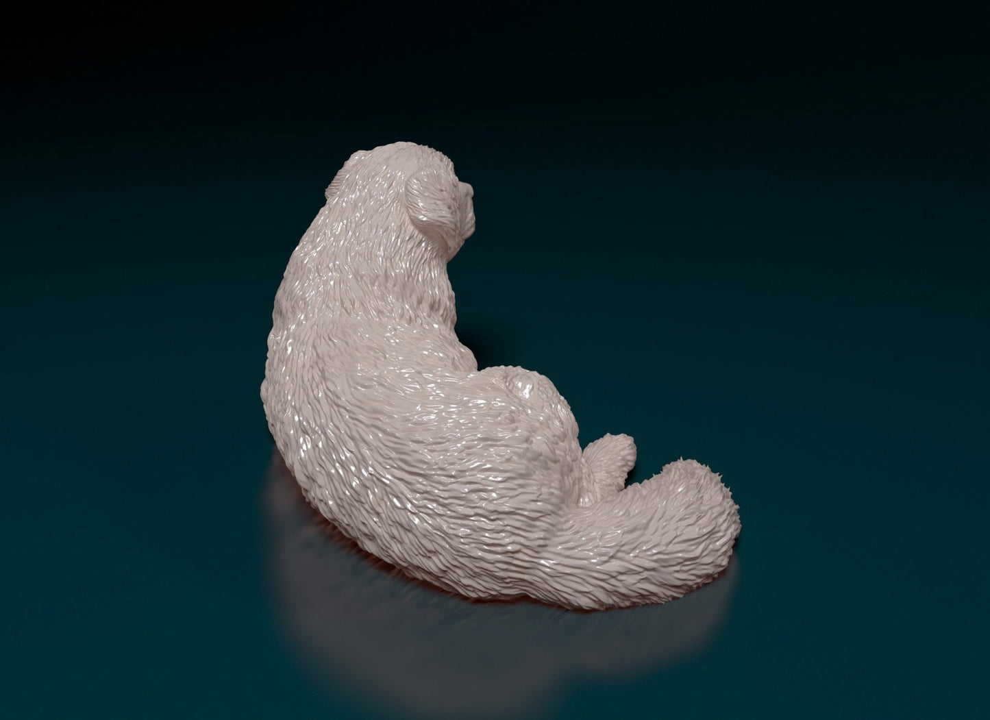 Newfoundland artist resin - white resin ready to prep / paint ALL SCALES