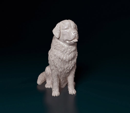 Newfoundland artist resin - white resin ready to prep / paint ALL SCALES