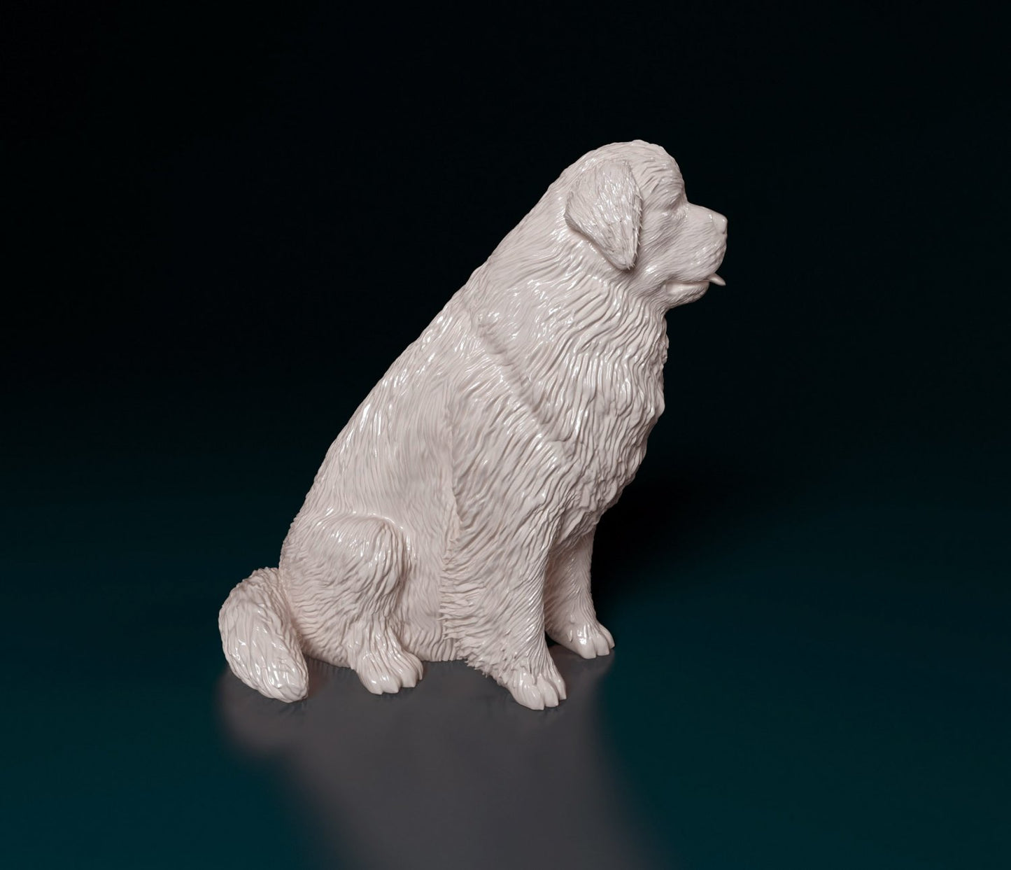 Newfoundland artist resin - white resin ready to prep / paint ALL SCALES