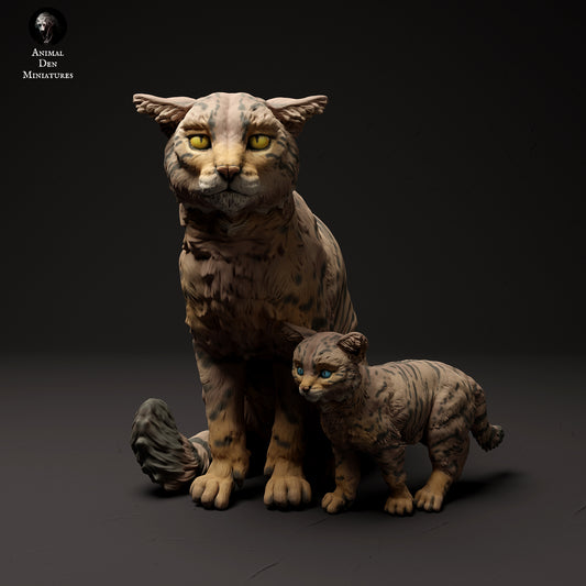Copy of scottish wildcat - white resin - ready to prep / paint