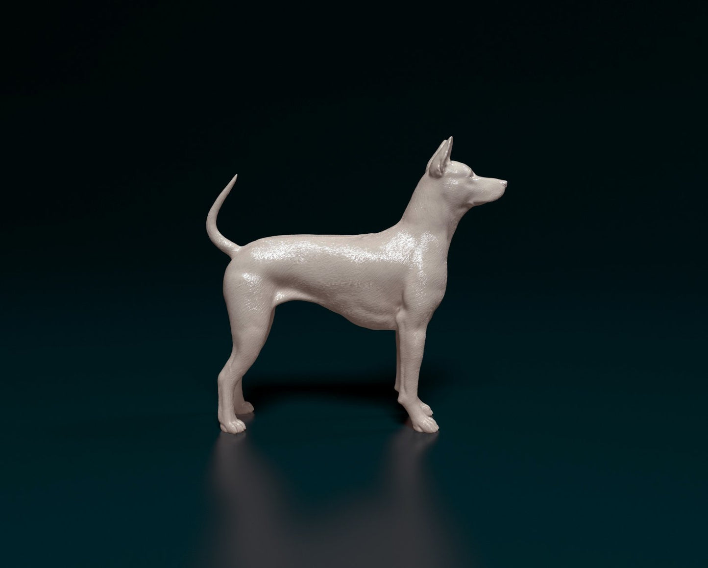 Tai ridgeback dog artist resin - white resin ready to prep / paint ALL SCALES