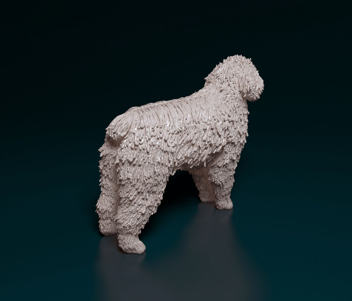 water dog artist resin - white resin ready to prep / paint ALL SCALES