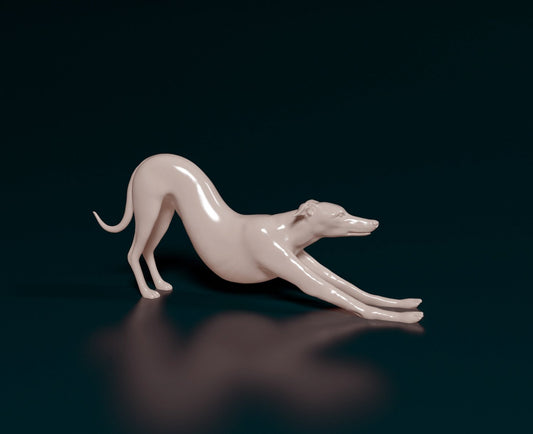 Whippet artist resin - white resin ready to prep / paint ALL SCALES