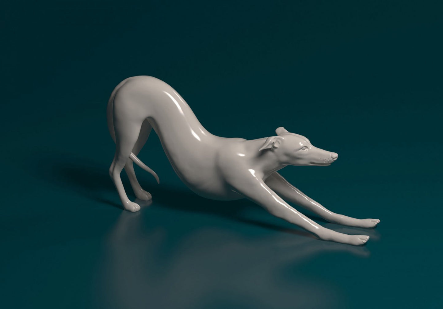 Whippet artist resin - white resin ready to prep / paint ALL SCALES