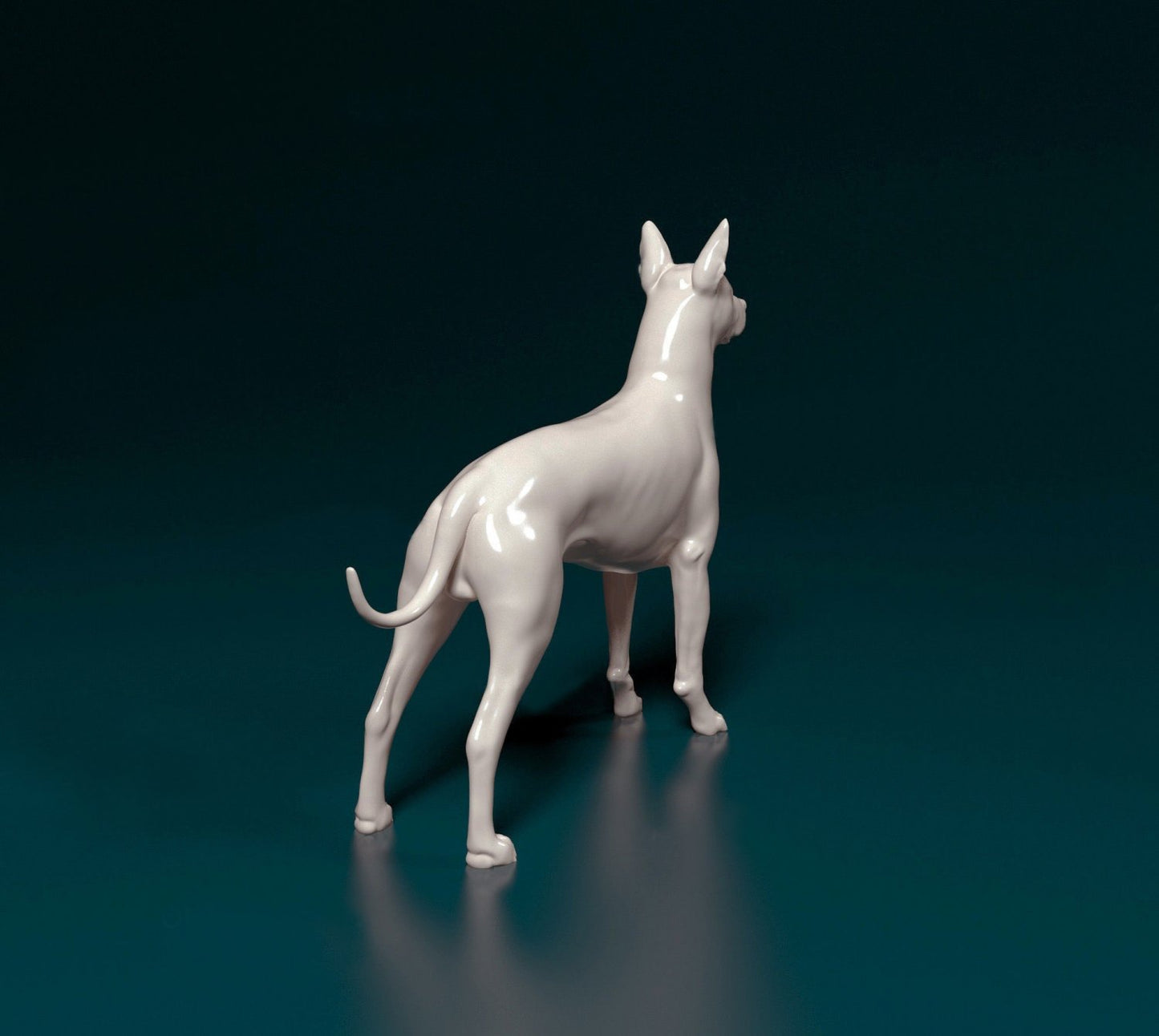 xoloitzcuintle artist resin - white resin ready to prep / paint ALL SCALES