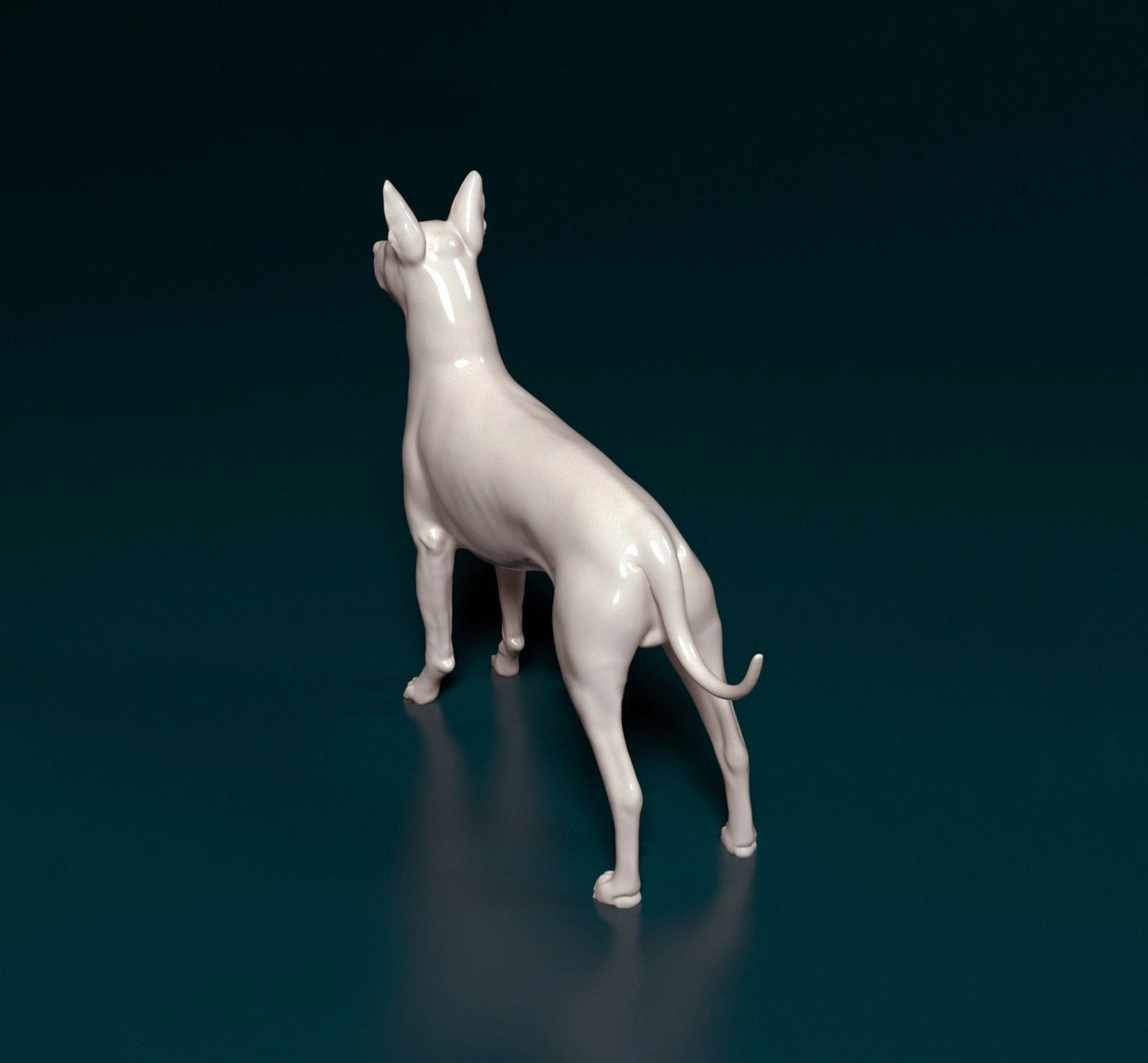 xoloitzcuintle artist resin - white resin ready to prep / paint ALL SCALES