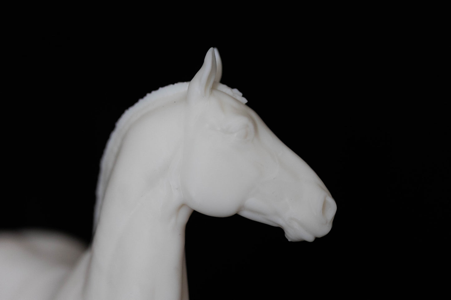 Traditional scale Grade horse / Cob - White resin ready to paint - Pre - Order - LTD TO 10 COPIES
