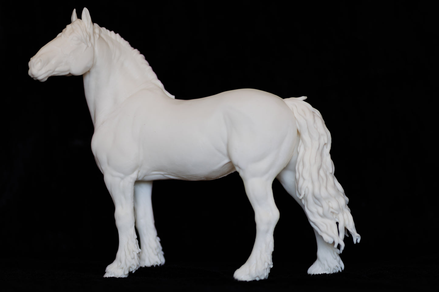 Turbo draft stallion - White resin ready to prep and paint  LTD EDITION