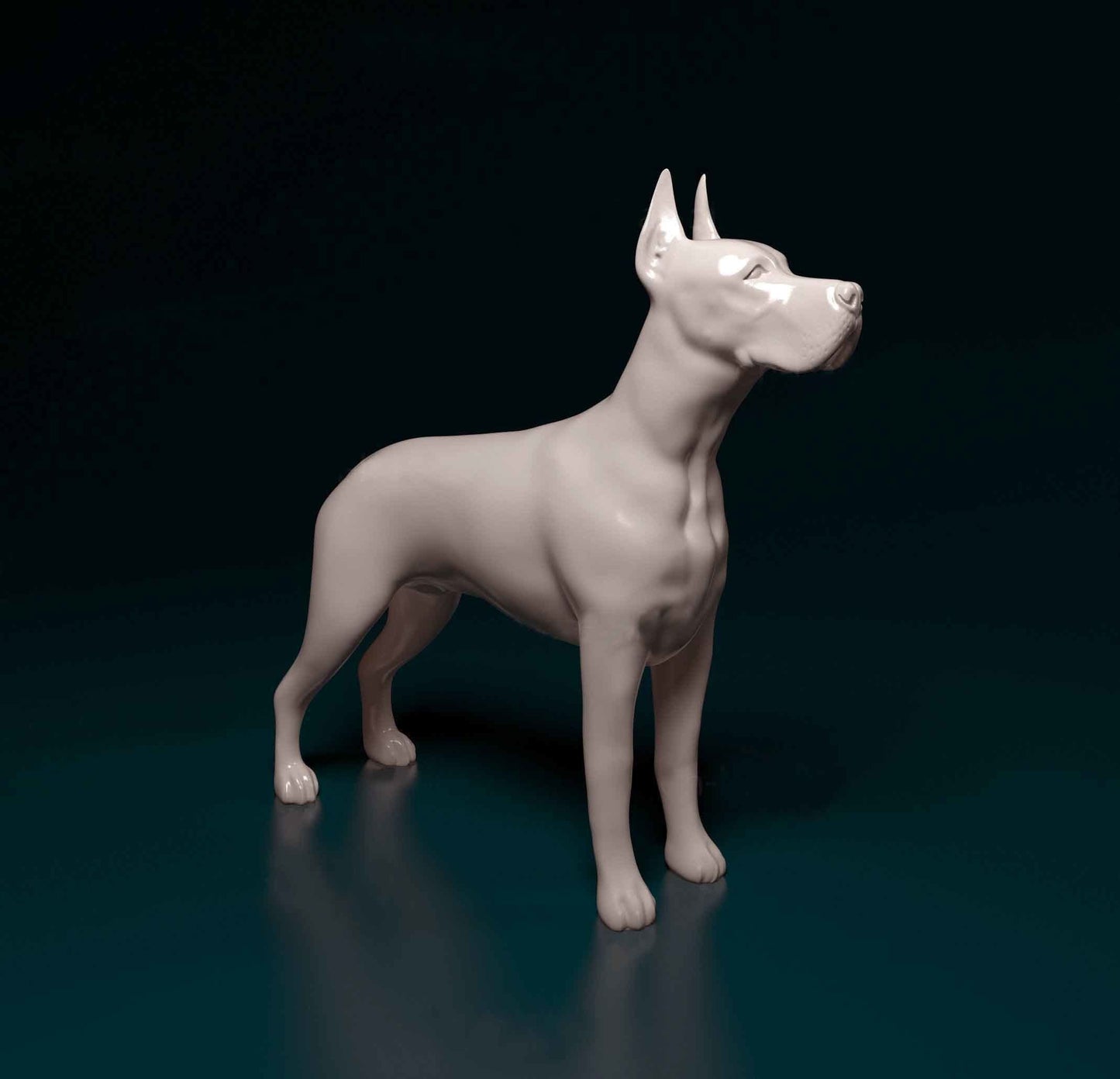 Great dane resin - white ready to paint