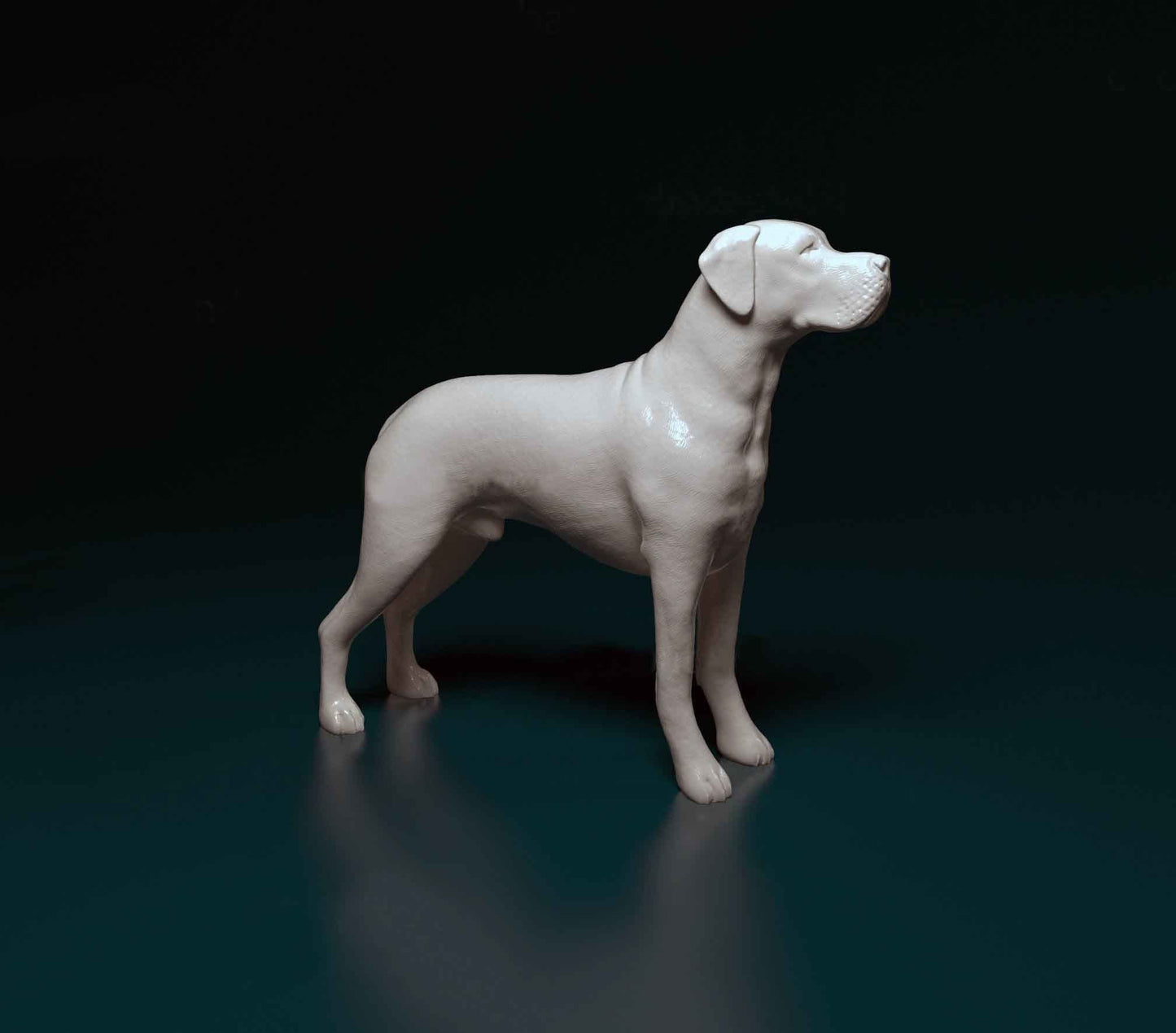 Great dane resin - white ready to paint