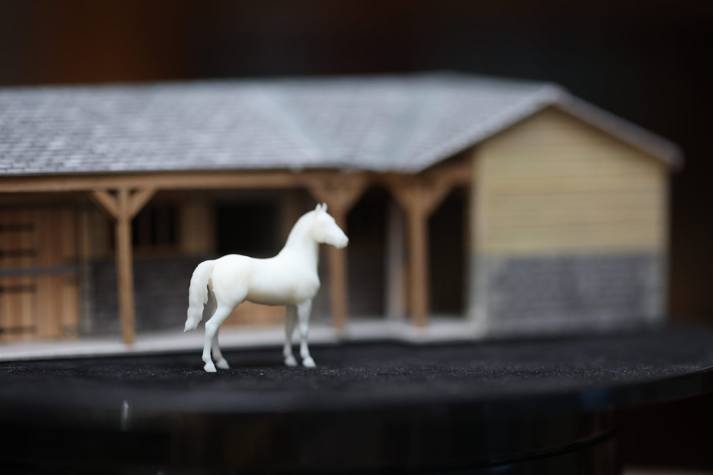 Micro Grade horse / Cob "Brutus" - White resin ready to paint - Pre - Order