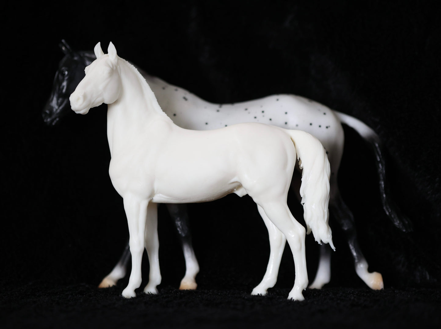 Classic scale Grade horse / Cob "Brutus" - White resin ready to paint - Pre - Order