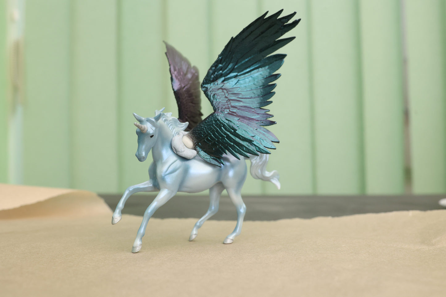 Angel Resin Wings for Model Horse Breyer / resin custom - White ready to Paint