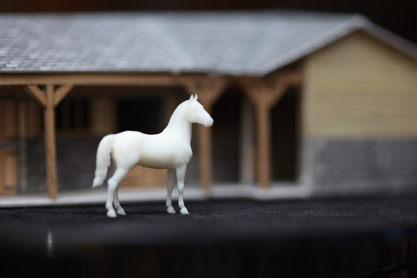 Micro Grade horse / Cob "Brutus" - White resin ready to paint - Pre - Order