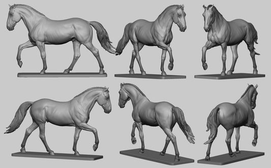 Sultan Spanish horse Breyerfest release!- White resin ready to prep / paint  LTD EDITION - Pre - Order