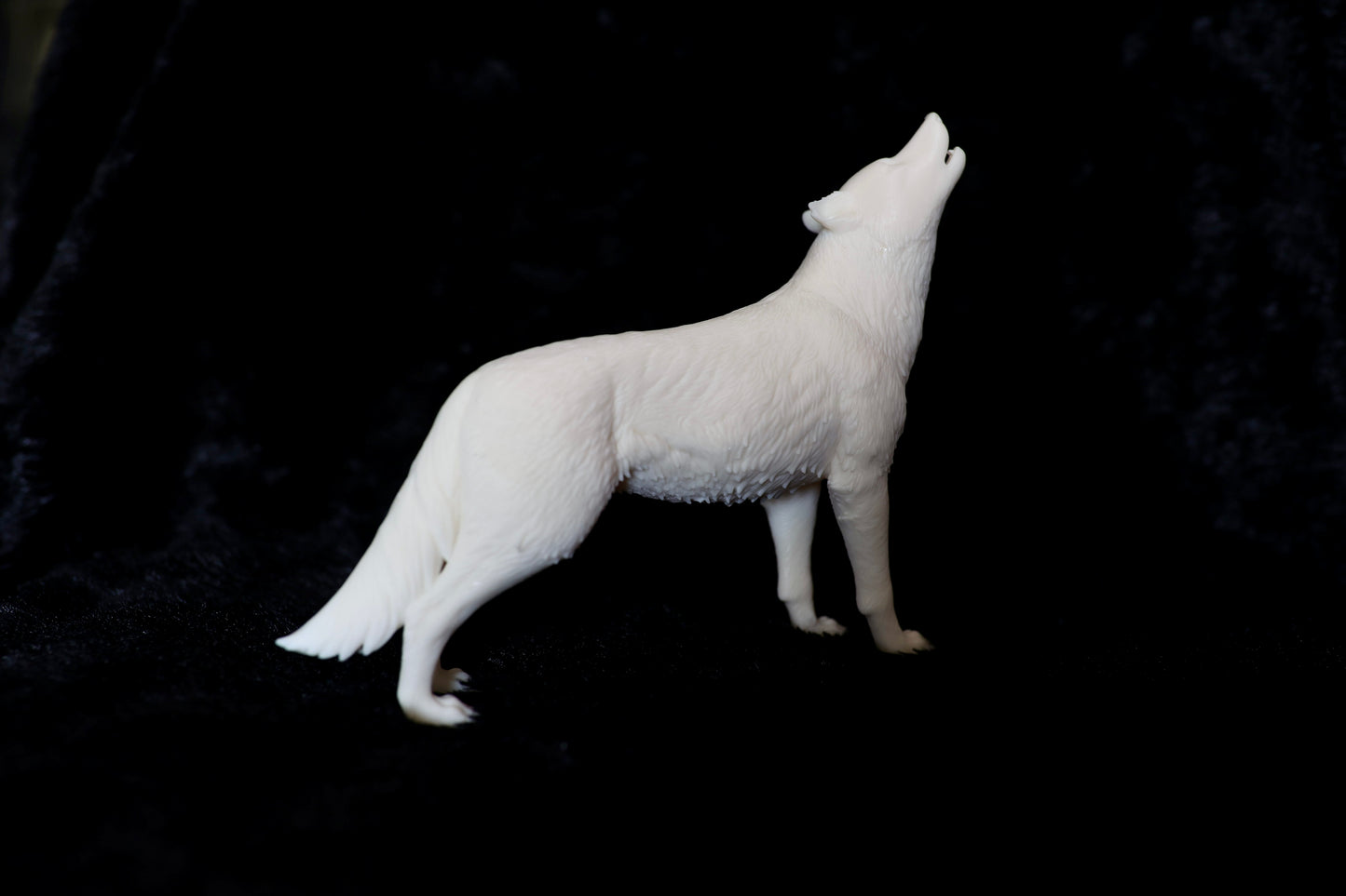 Howling Wolf - White ready to paint