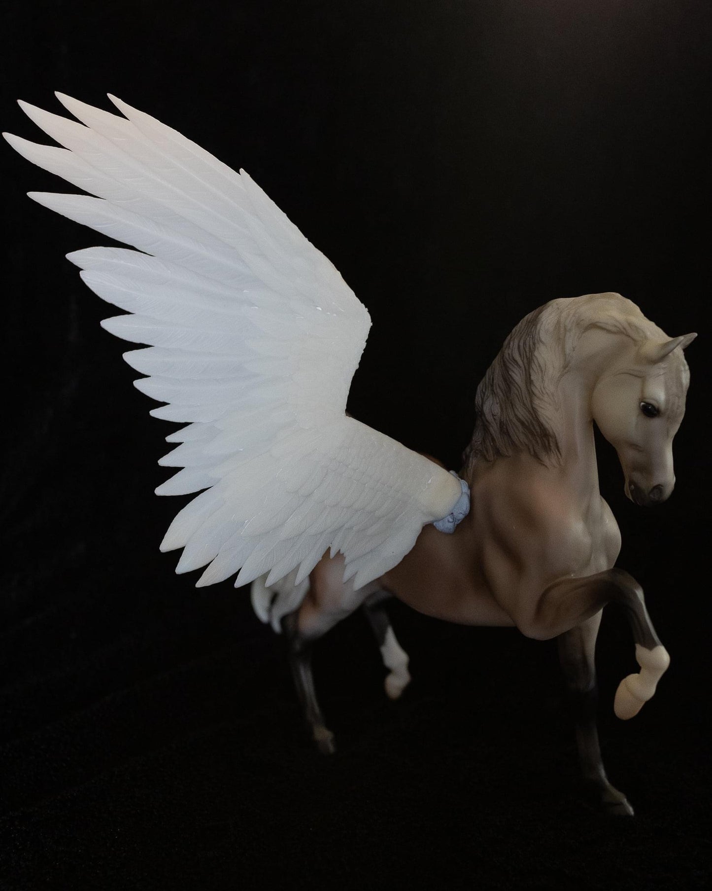 Angel Resin Wings for Model Horse Breyer / resin custom - White ready to Paint