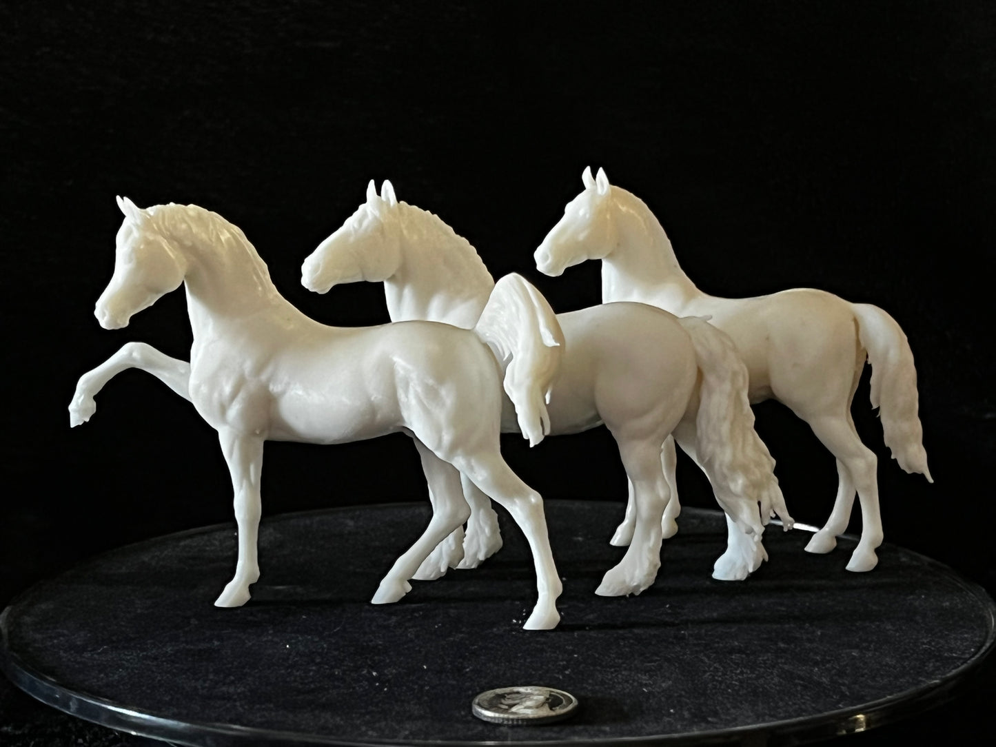 The three Amigos - White resin ready to paint