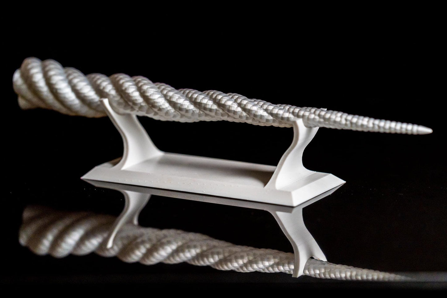 Unicorn horn for real horse / Pony Pearly white